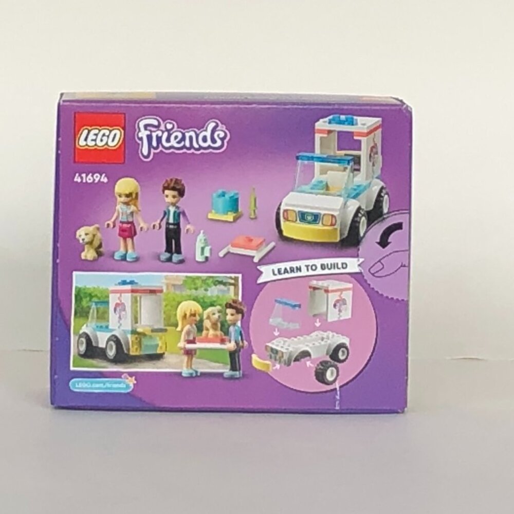 Lego Friends Pet Clinic Ambulance 41694 New In Box - Picture 14 of 15